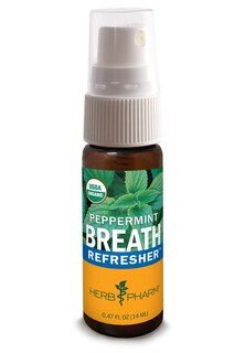 Foto 1 | Spray Refrescante Para El Aliento Herb Pharm, Ambientador Para El Aliento, Menta - Venta Internacional.