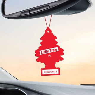 Foto 5 | Ambientador Little Trees Para Colgar En Coche, Aroma A Fresa, 24 Unidades - Venta Internacional.