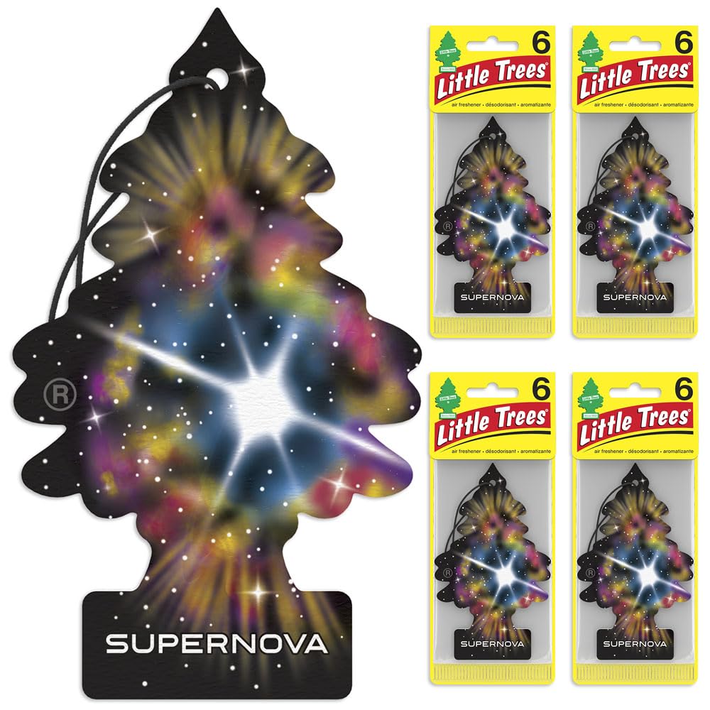 Foto 2 | Ambientador Little Trees Supernova Para Coche Y Hogar (24 Veces) - Venta Internacional.