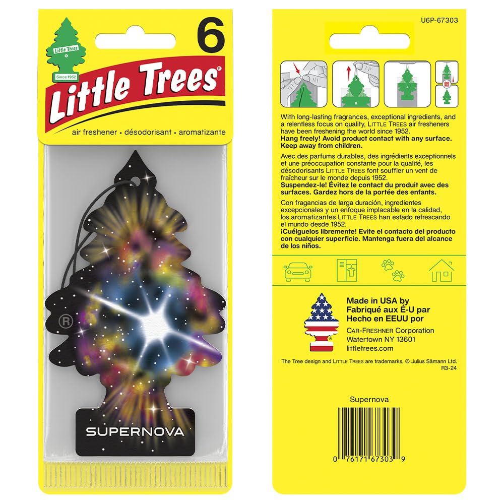 Foto 4 pulgar | Ambientador Little Trees Supernova Para Coche Y Hogar (24 Veces) - Venta Internacional.