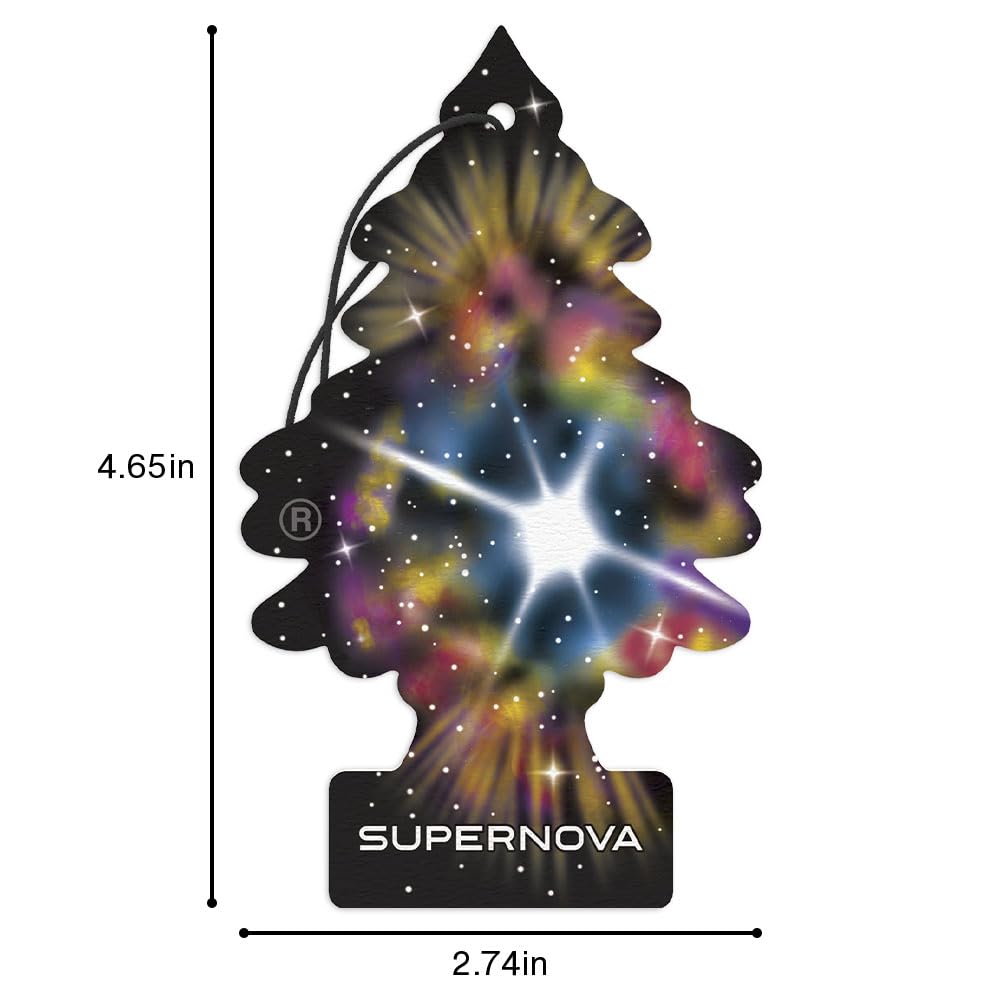 Foto 6 | Ambientador Little Trees Supernova Para Coche Y Hogar (24 Veces) - Venta Internacional.