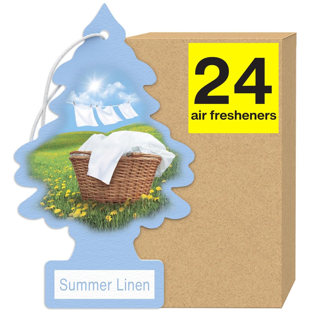 Foto 2 pulgar | Ambientador Little Trees Para Colgar En El Coche, Ropa De Cama De Verano, 24 Unidades - Venta Internacional.