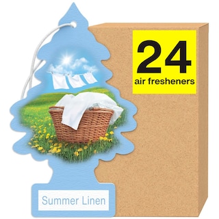 Foto 1 | Ambientador Little Trees Para Colgar En El Coche, Ropa De Cama De Verano, 24 Unidades - Venta Internacional.