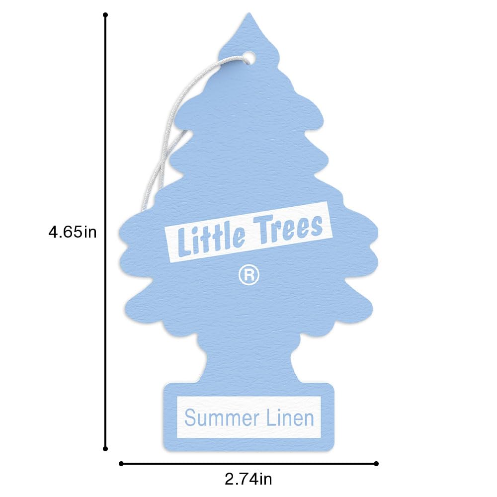 Foto 7 pulgar | Ambientador Little Trees Para Colgar En El Coche, Ropa De Cama De Verano, 24 Unidades - Venta Internacional.
