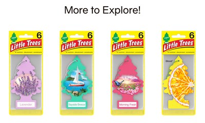 Foto 7 | Ambientador Little Trees Para Colgar En El Coche, Ropa De Cama De Verano, 24 Unidades - Venta Internacional.