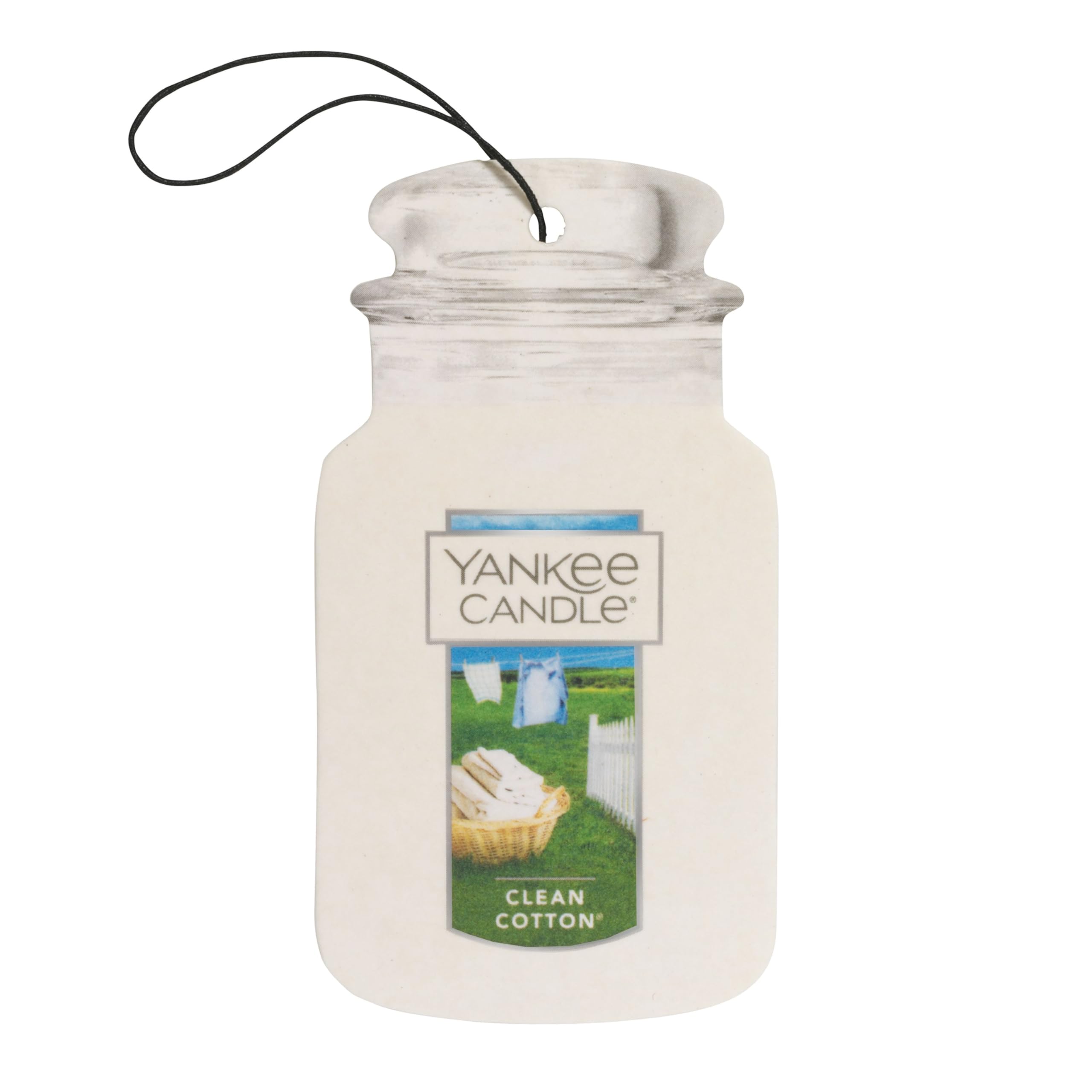 Foto 3 pulgar | Ambientador Para Coche Yankee Candle Clean, Algodón, Paquete De 6 - Venta Internacional.