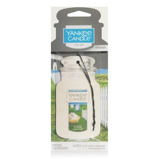 Foto 4 | Ambientador Para Coche Yankee Candle Clean, Algodón, Paquete De 6 - Venta Internacional.