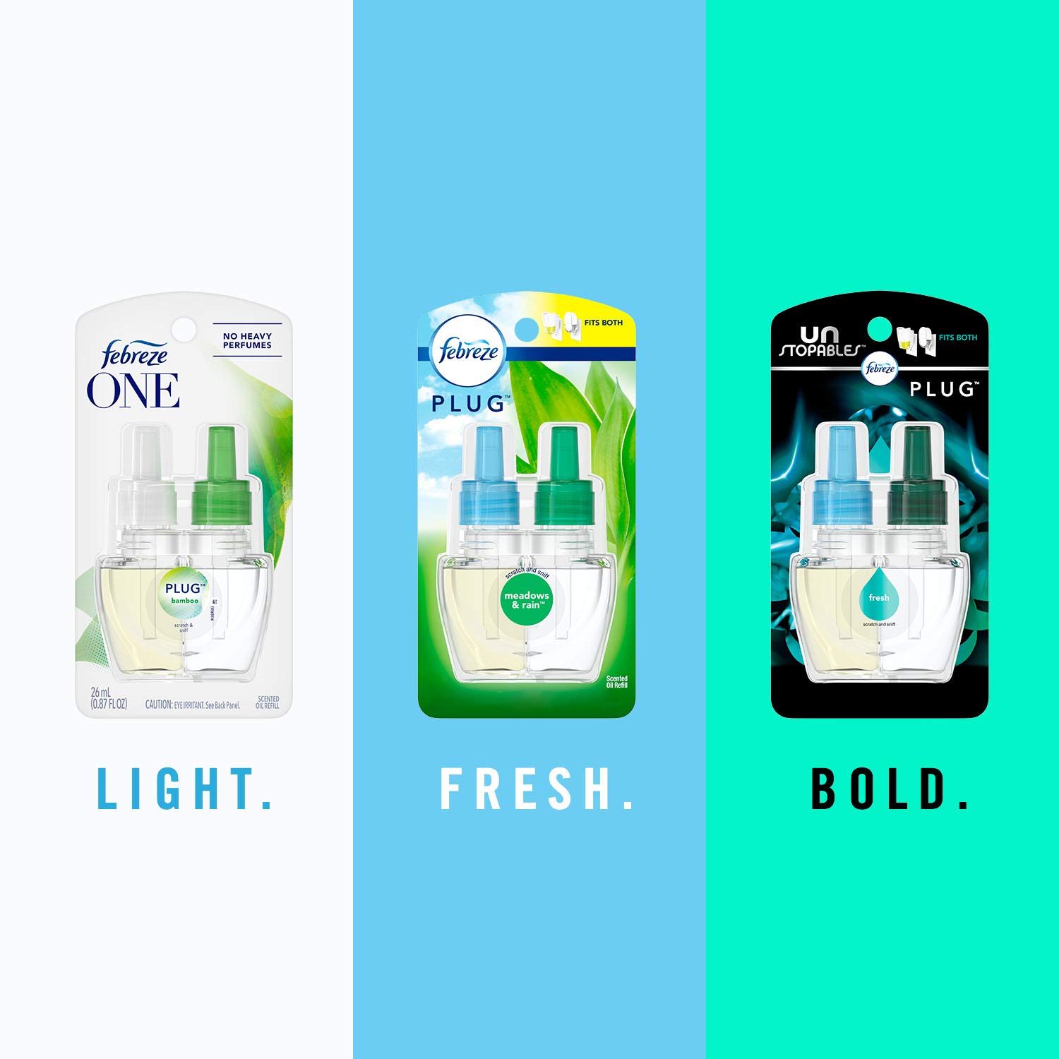 Foto 7 pulgar | Ambientador Febreze Plug Odor Fighter Morning & Dew, 25 Ml - Venta Internacional.