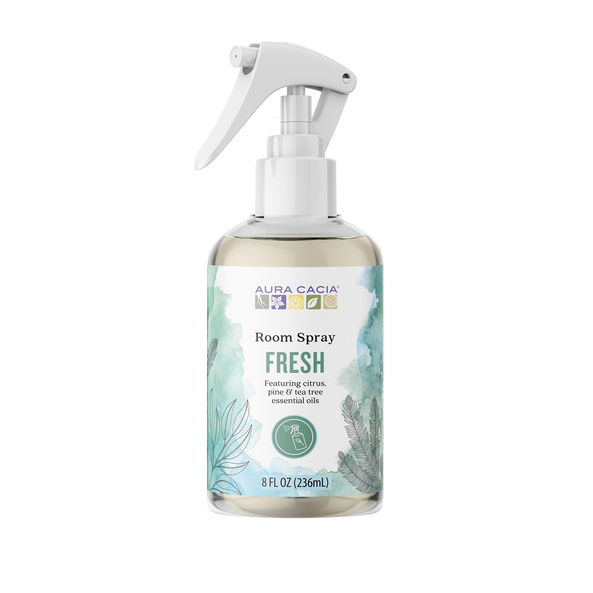 Foto 2 pulgar | Spray De Habitación Aura Cacia Fresh 237 Ml, Aroma Ligero - Venta Internacional.