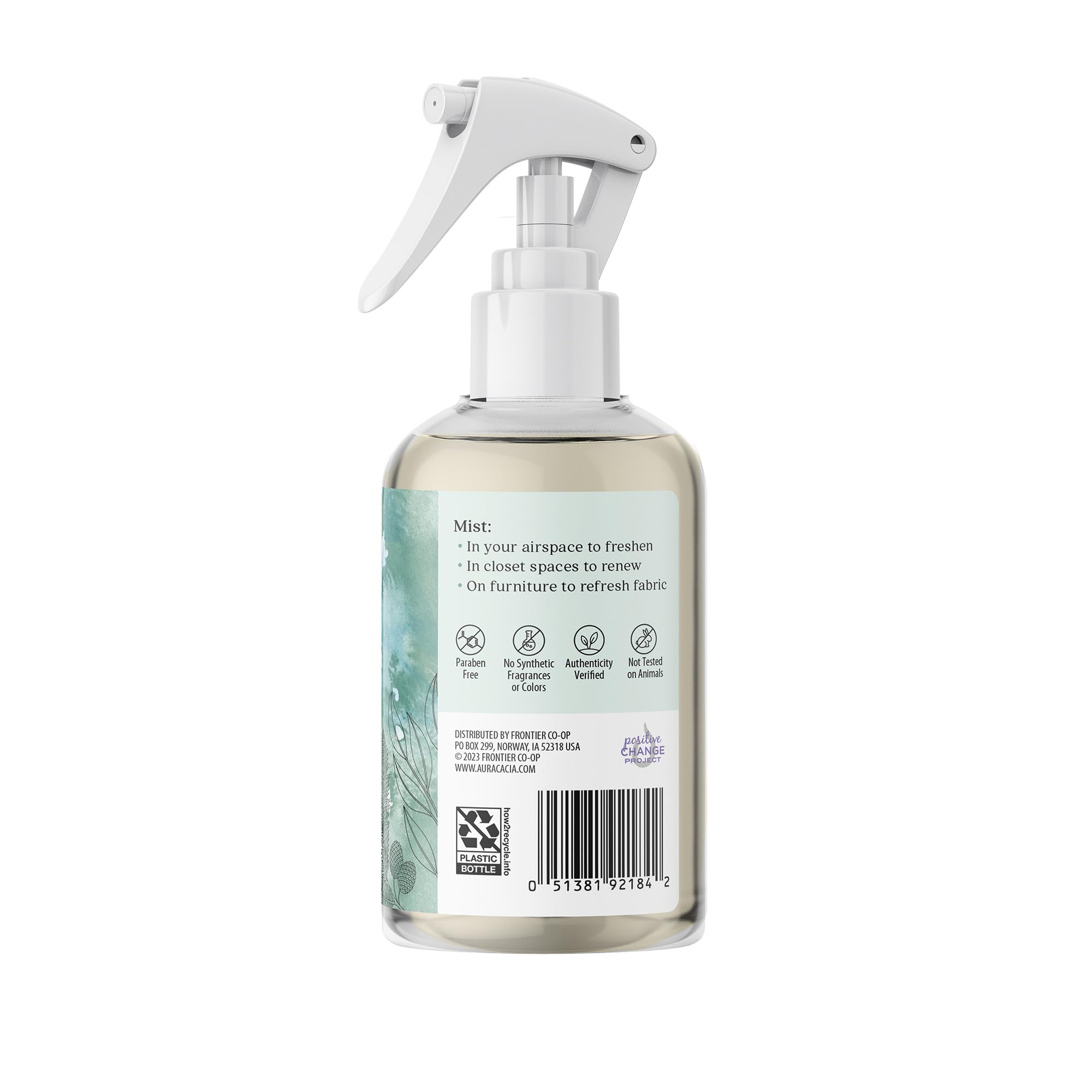 Foto 3 | Spray De Habitación Aura Cacia Fresh 237 Ml, Aroma Ligero - Venta Internacional.