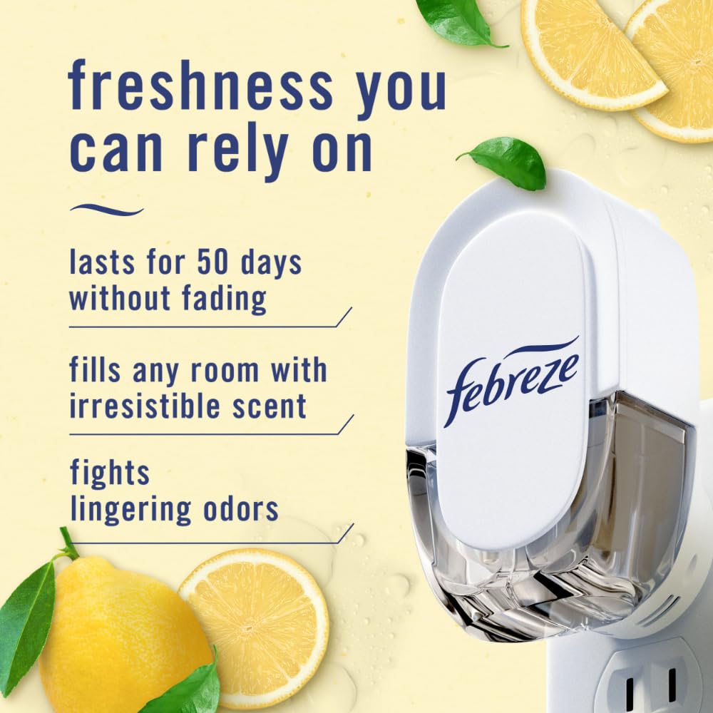 Foto 3 pulgar | Ambientador Febreze Plug In Odor Fighter Kitchen 2 Recambios - Venta Internacional.