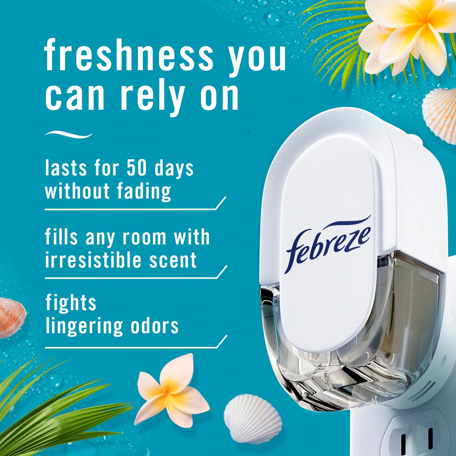 Foto 3 pulgar | Recambio Para Ambientador Febreze Fade Defy Plug Bora Bora  25 Ml - Venta Internacional.