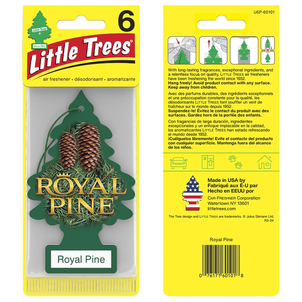 Foto 4 pulgar | Ambientador Little Trees Para Colgar En Coche  Pino Real  24 Unidades - Venta Internacional.