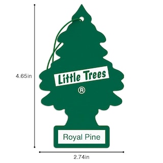 Foto 6 | Ambientador Little Trees Para Colgar En Coche Pino Real 24 Unidades - Venta Internacional.