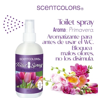 Foto 2 | Toilet Spray para Antes de Ir al Baño - Aromatizante para WC - Scent Colors - 250 ml, Primavera