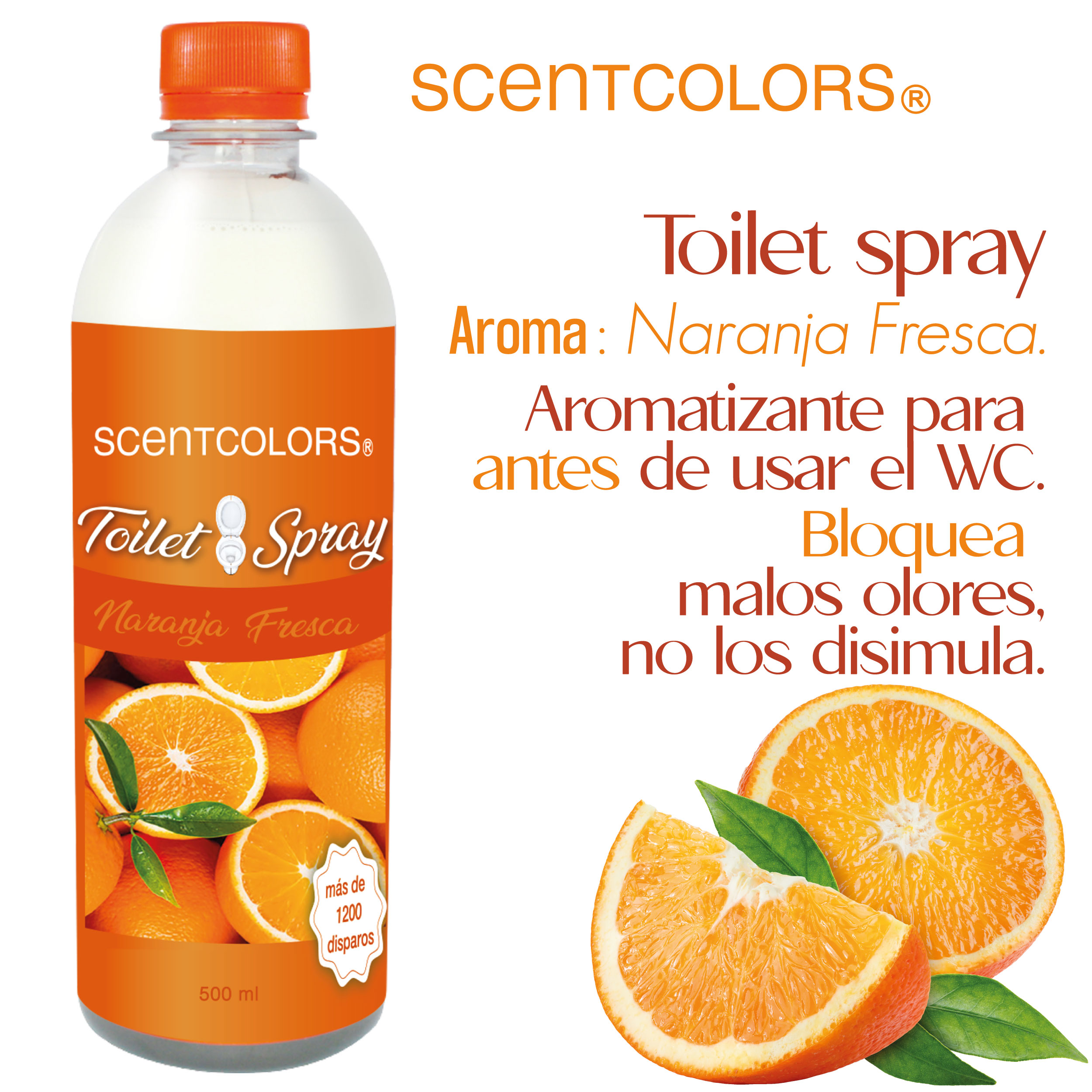 Foto 3 pulgar | Toilet Spray para Antes de Ir al Baño Aromatizante para WC 500 ml