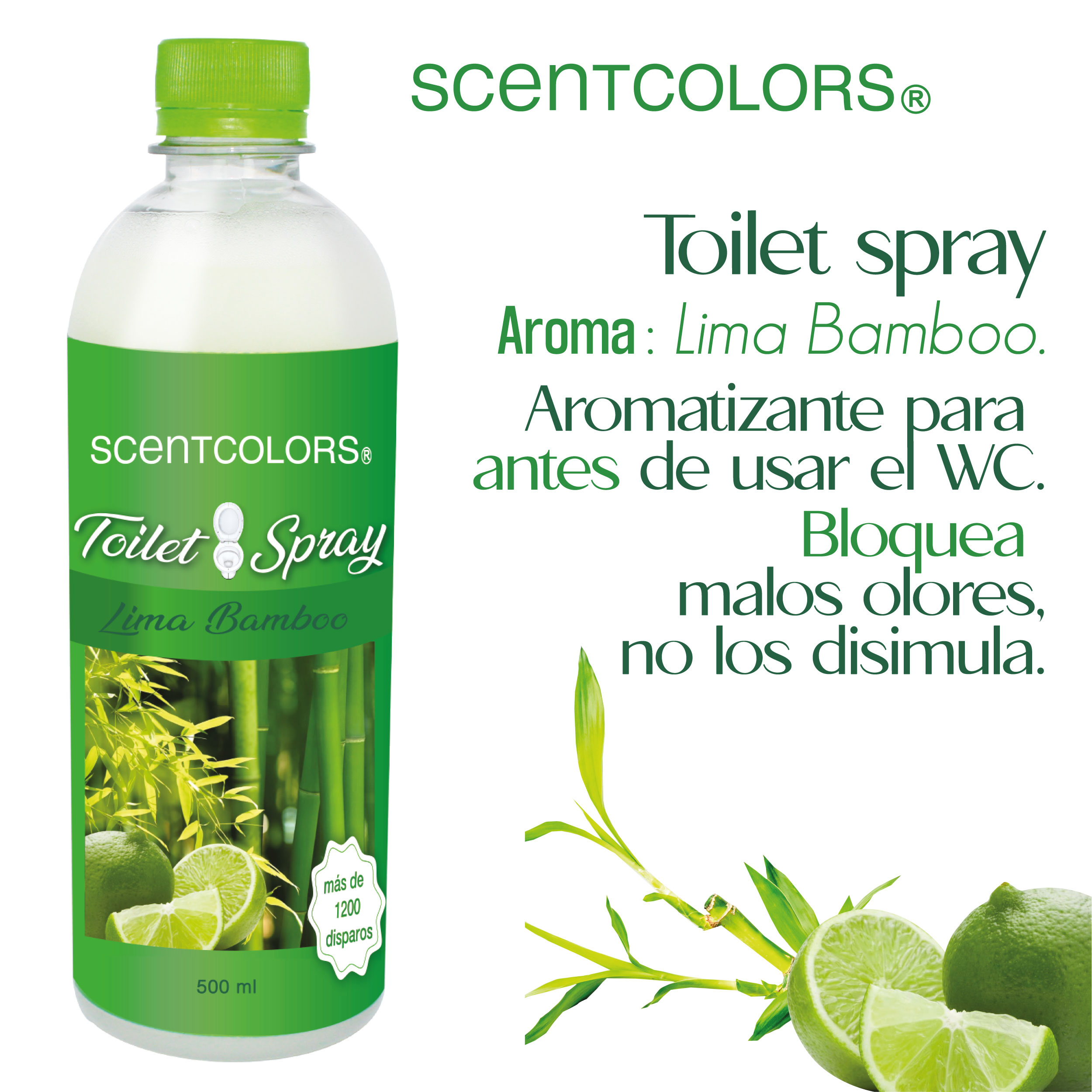 Foto 3 pulgar | Toilet Spray para Antes de Ir Al Baño Aromatizante para WC 500 ml