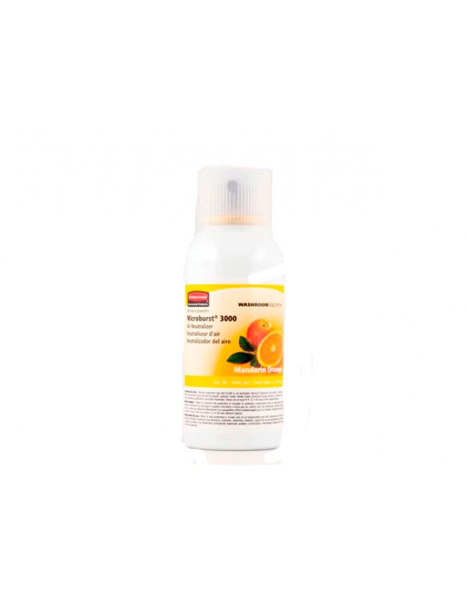 Repuesto Fragancia Microburst 3000 Rubbemaid Naranja-mandarina $171