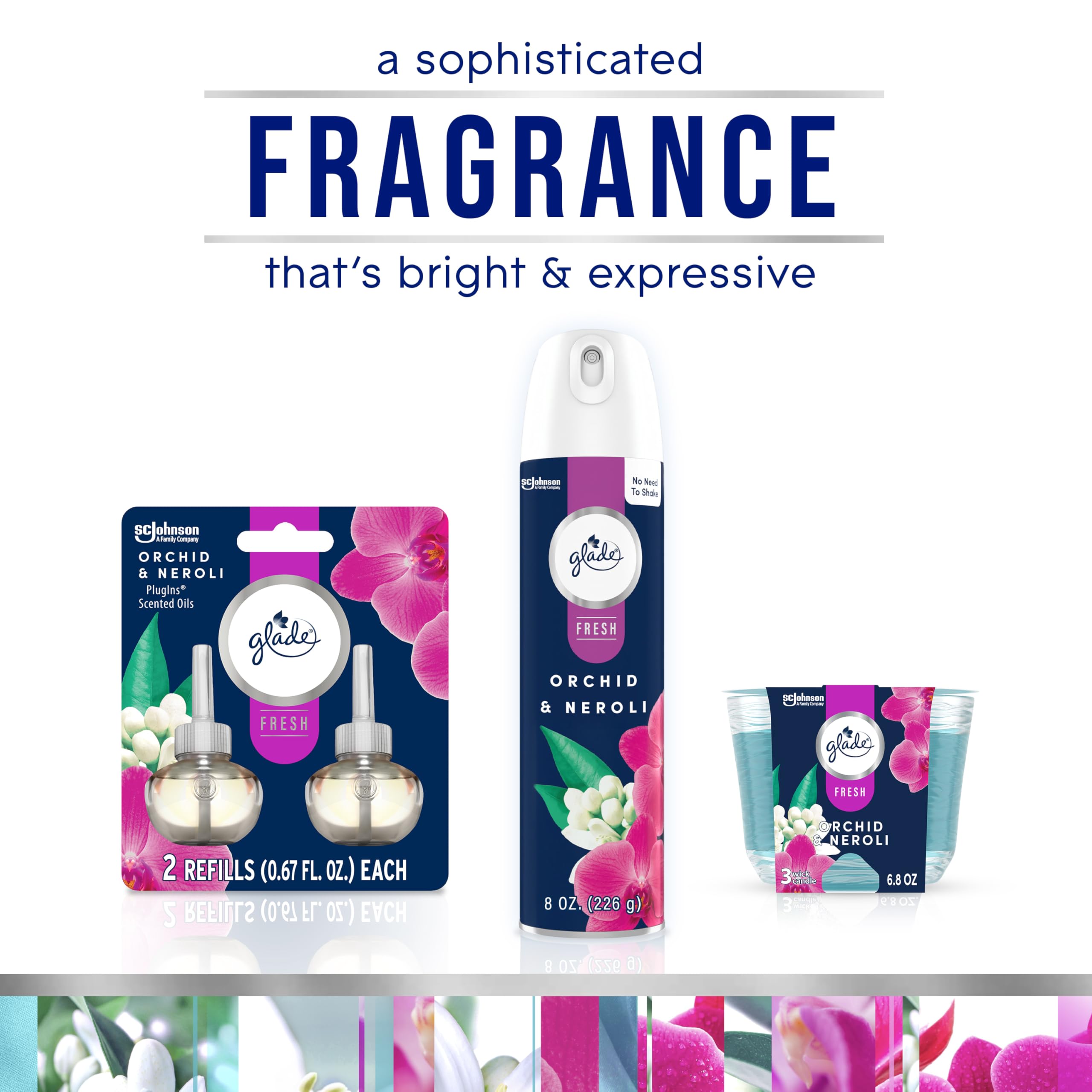 Foto 8 pulgar | Recarga De Ambientador Glade Automatic Spray Orchid & Neroli - Venta Internacional.