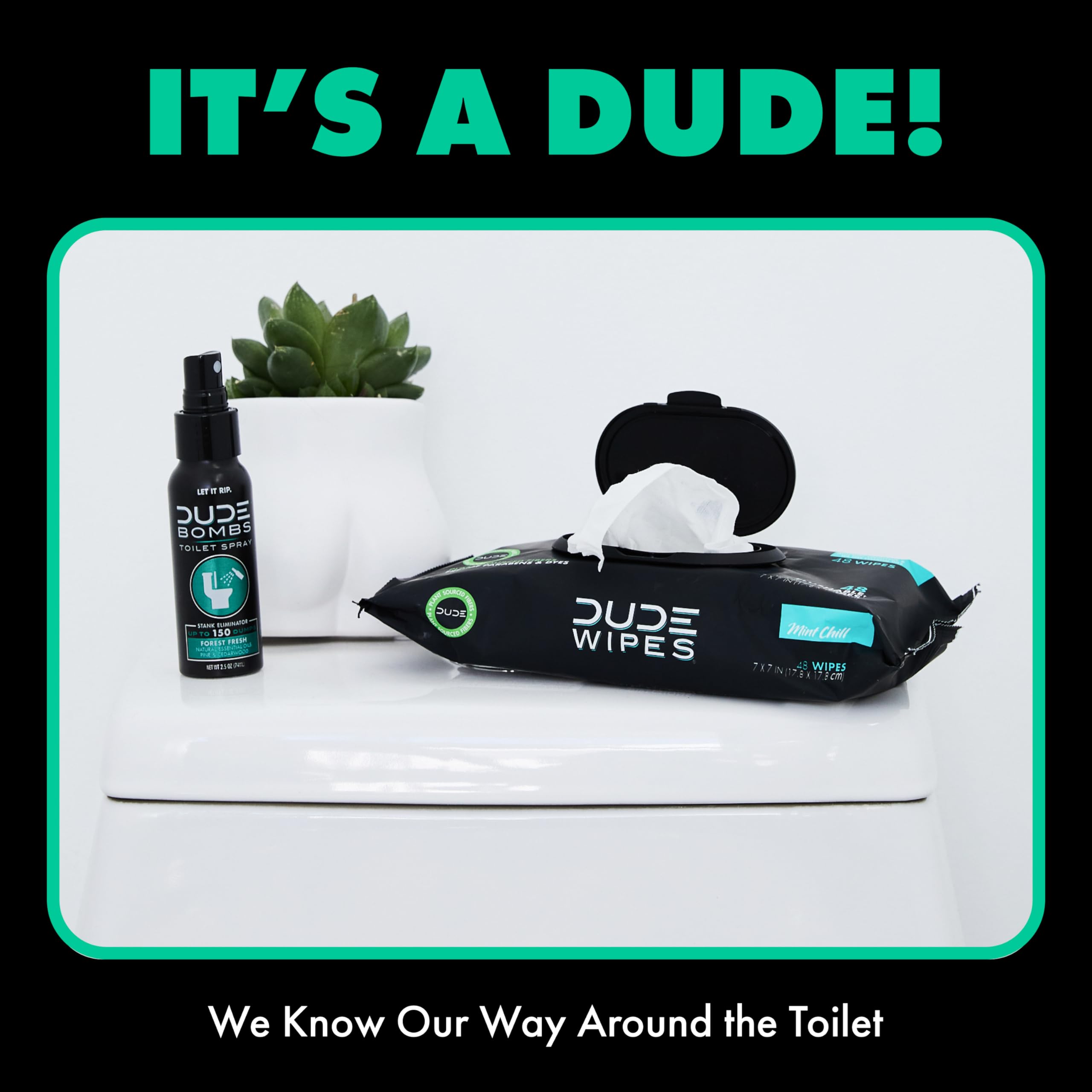 Foto 6 pulgar | Spray De Baño Dude Bombs Forest Fresh, Eliminador De Olores, 75 Ml - Venta Internacional.
