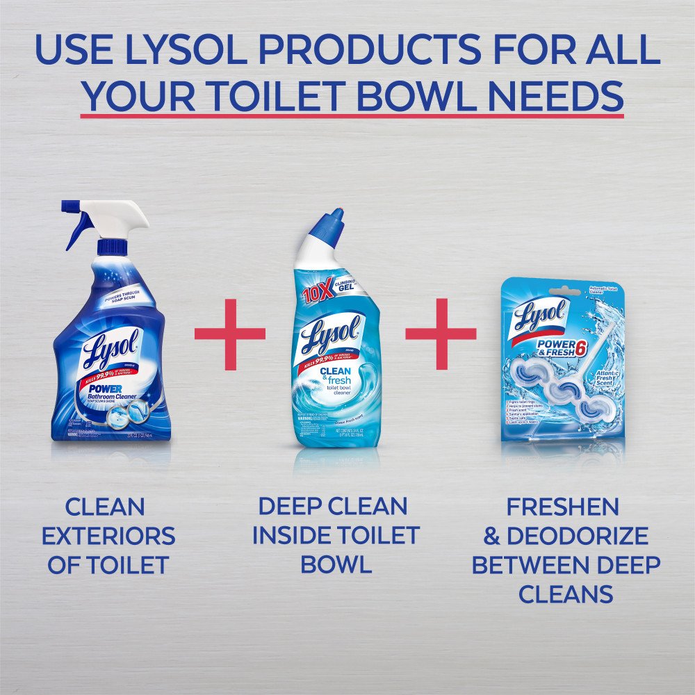 Foto 5 pulgar | Limpiador Para Inodoros Lysol Gel Forest Rain Scent 710 Ml - Venta Internacional.
