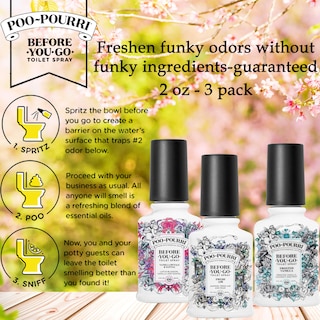 Foto 3 | Spray De Baño Poo-pourri Before-you-go Spring Paquete Variado De 60 Ml - Venta Internacional.