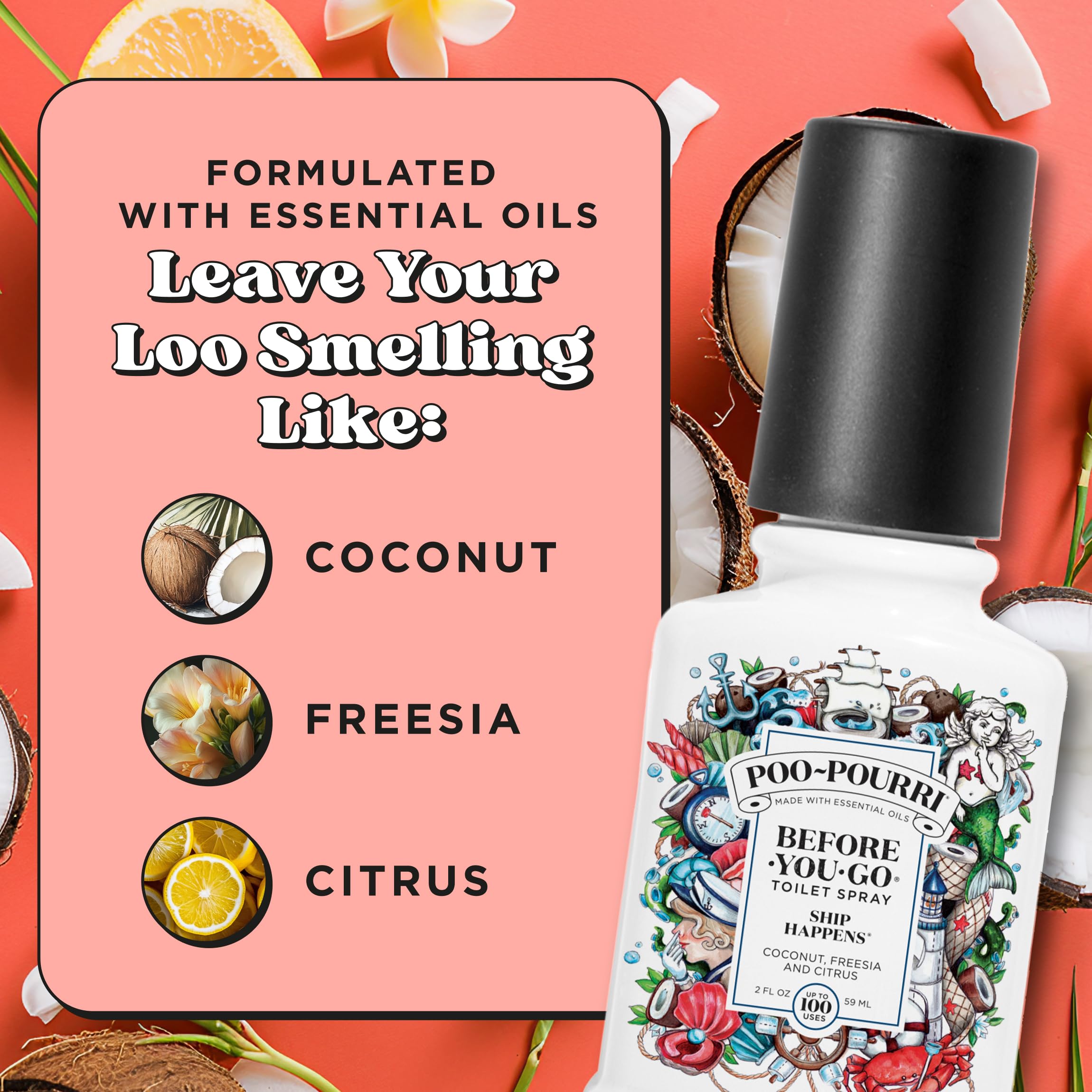 Foto 4 pulgar | Spray Higiénico Poo-pourri Before-you-go Ship Happens  60 Ml - Venta Internacional.