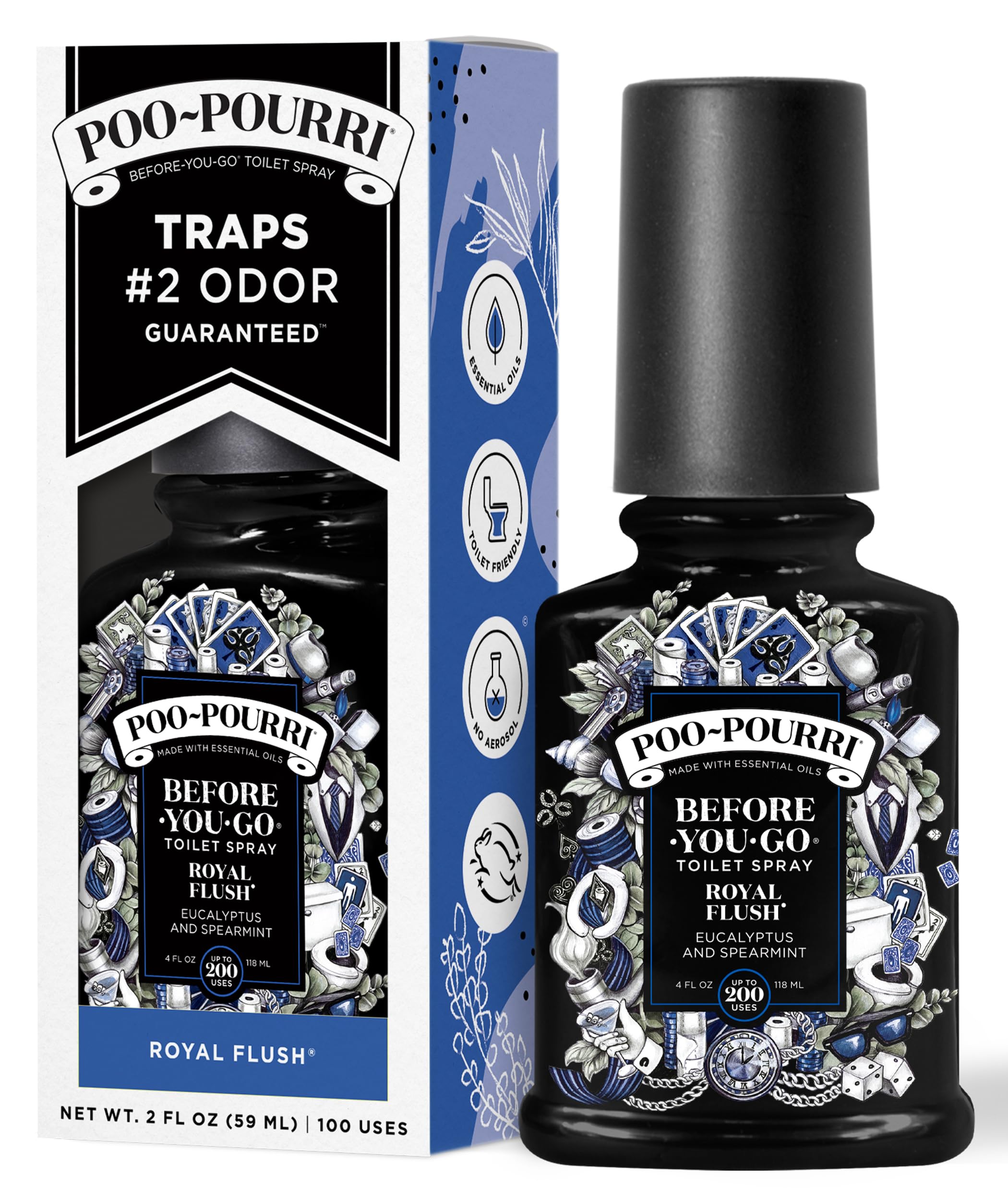Foto 1 | Spray Higiénico Poo-pourri Before-you-go Royal Flush 60 Ml - Venta Internacional.