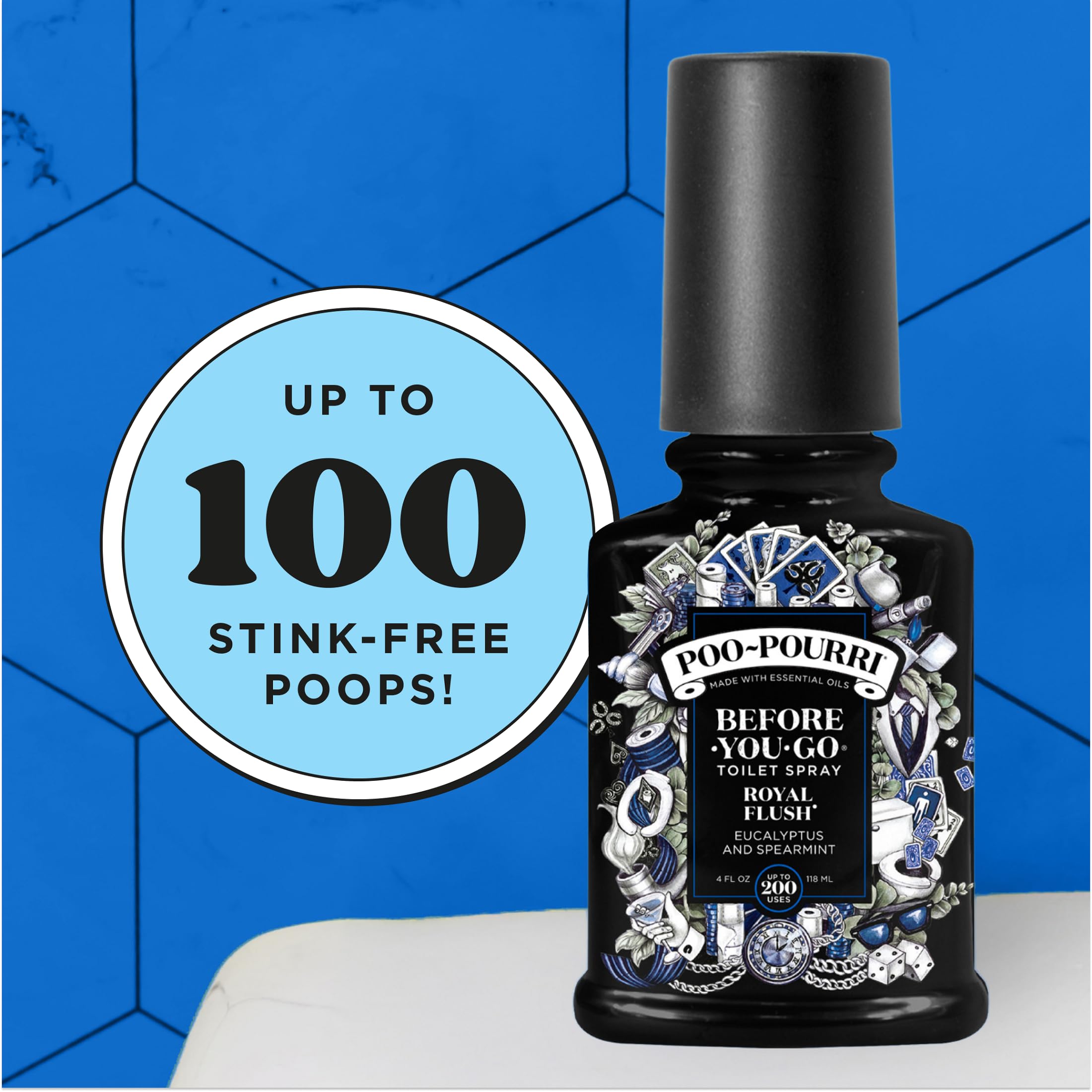 Foto 7 pulgar | Spray Higiénico Poo-pourri Before-you-go Royal Flush 60 Ml - Venta Internacional.