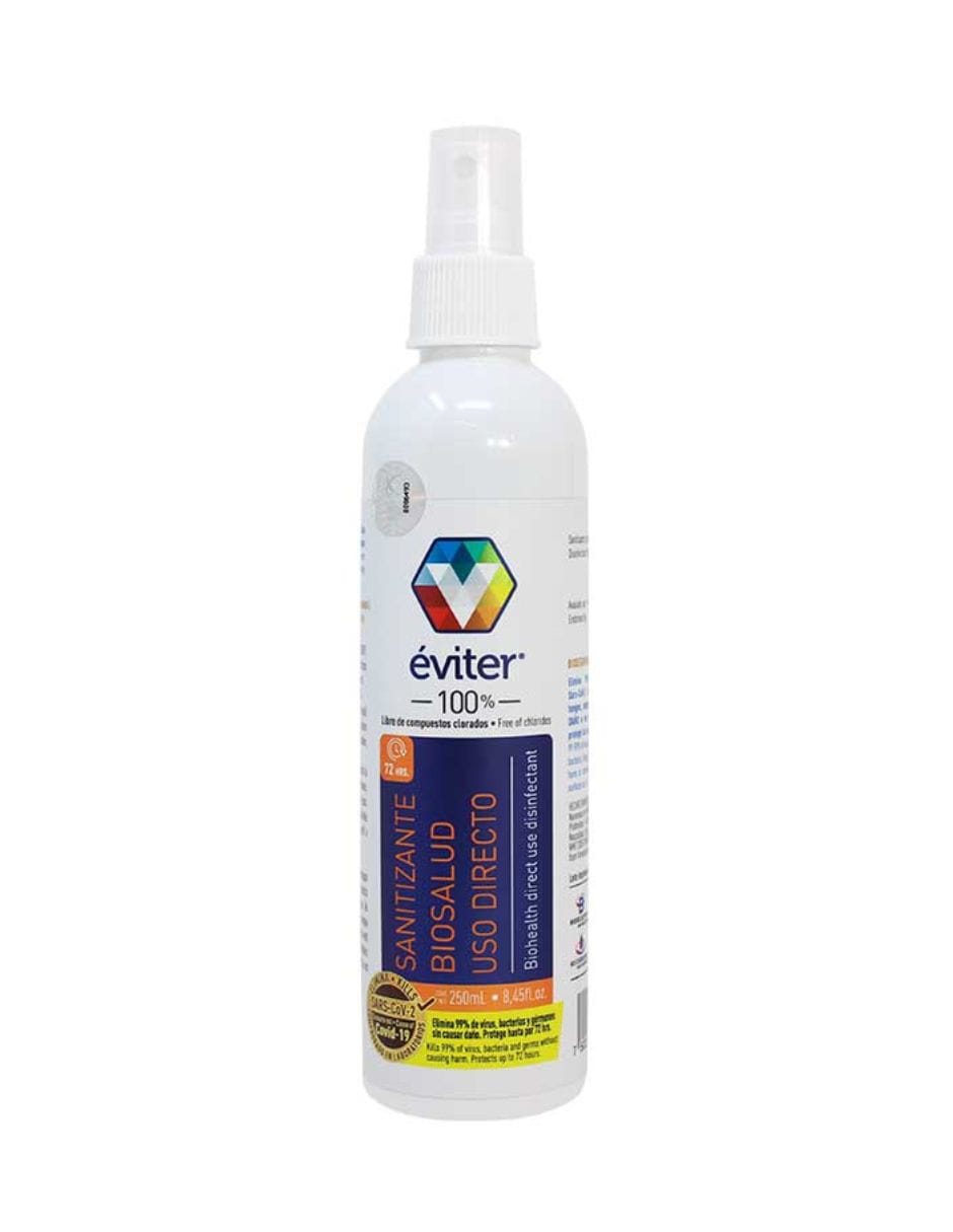 Sanitizante Biosalud Éviter Uso Directo 250 ml $329
