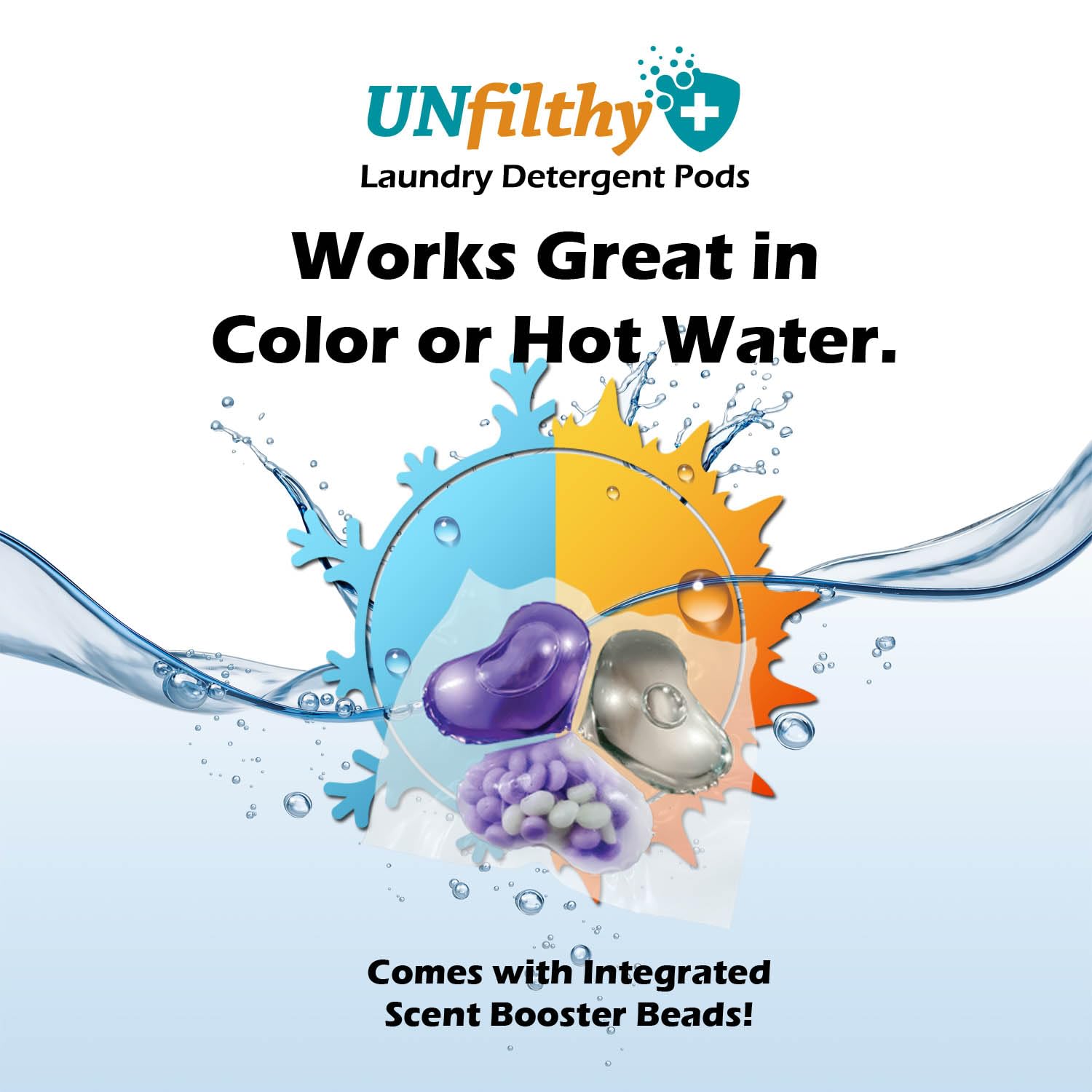 Foto 6 pulgar | Laundry Pacs Unfilthy Concentrated Ocean Breeze (30 Unidades) - Venta Internacional.
