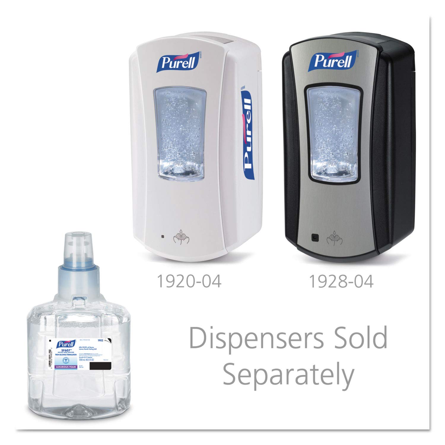 Foto 7 pulgar | Desinfectante De Manos Purell Sf607, 1,2 L, Sin Fragancia, 2 Coches - Venta Internacional.