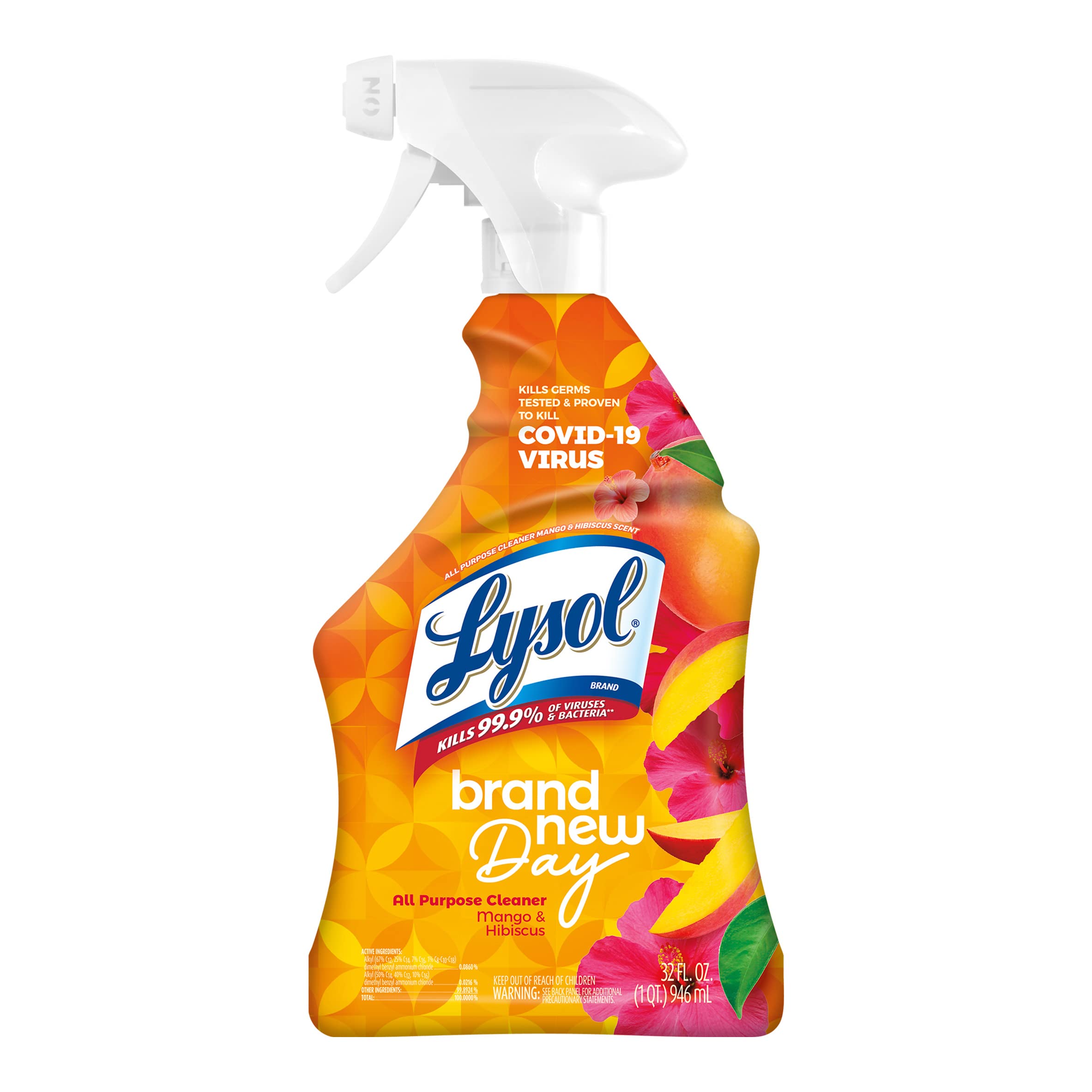Foto 1 | Cleaner Lysol, Desinfectante Y Desinfectante Multiusos, 946 Ml, Mango - Venta Internacional.