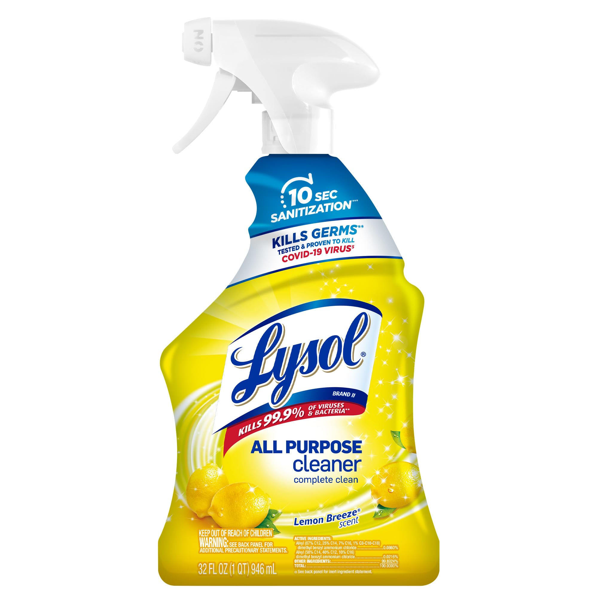 Foto 2 pulgar | Cleaner Lysol, Desinfectante Y Desinfectante Multiusos, 946 Ml - Venta Internacional.