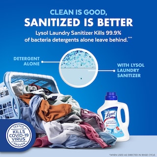Foto 4 | Desinfectante Para Ropa Y Potenciador De Aromas Lysol Crisp Linen, 2,65 L - Venta Internacional.