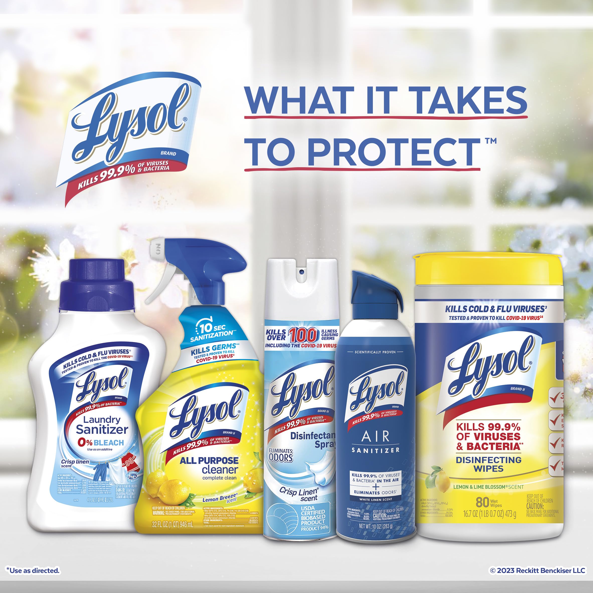 Foto 5 | Toallitas Desinfectantes Lysol Multi-surface Early Morning, 80 Unidades - Venta Internacional.