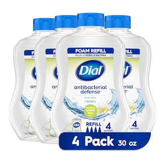 Foto 1 | Dial De Recambio Para Lavar A Mano, Antibacteriano, Relajante, Té Blanco, 900 Ml X 4 - Venta Internacional.