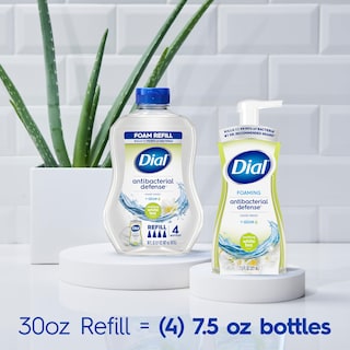 Foto 4 | Dial De Recambio Para Lavar A Mano, Antibacteriano, Relajante, Té Blanco, 900 Ml X 4 - Venta Internacional.