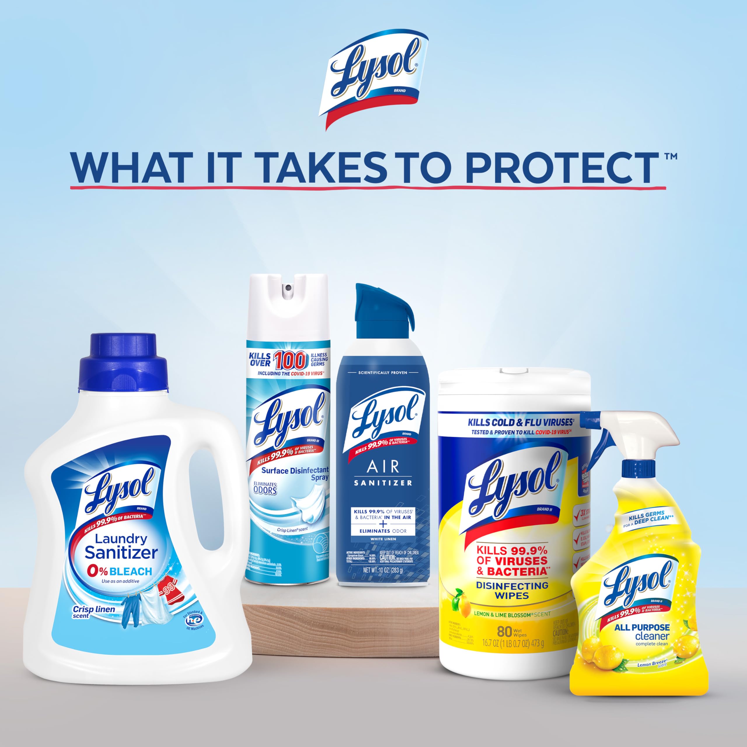 Foto 7 | Spray Desinfectante Lysol Household Cleaning 560 Ml Crisp Linen - Venta Internacional.