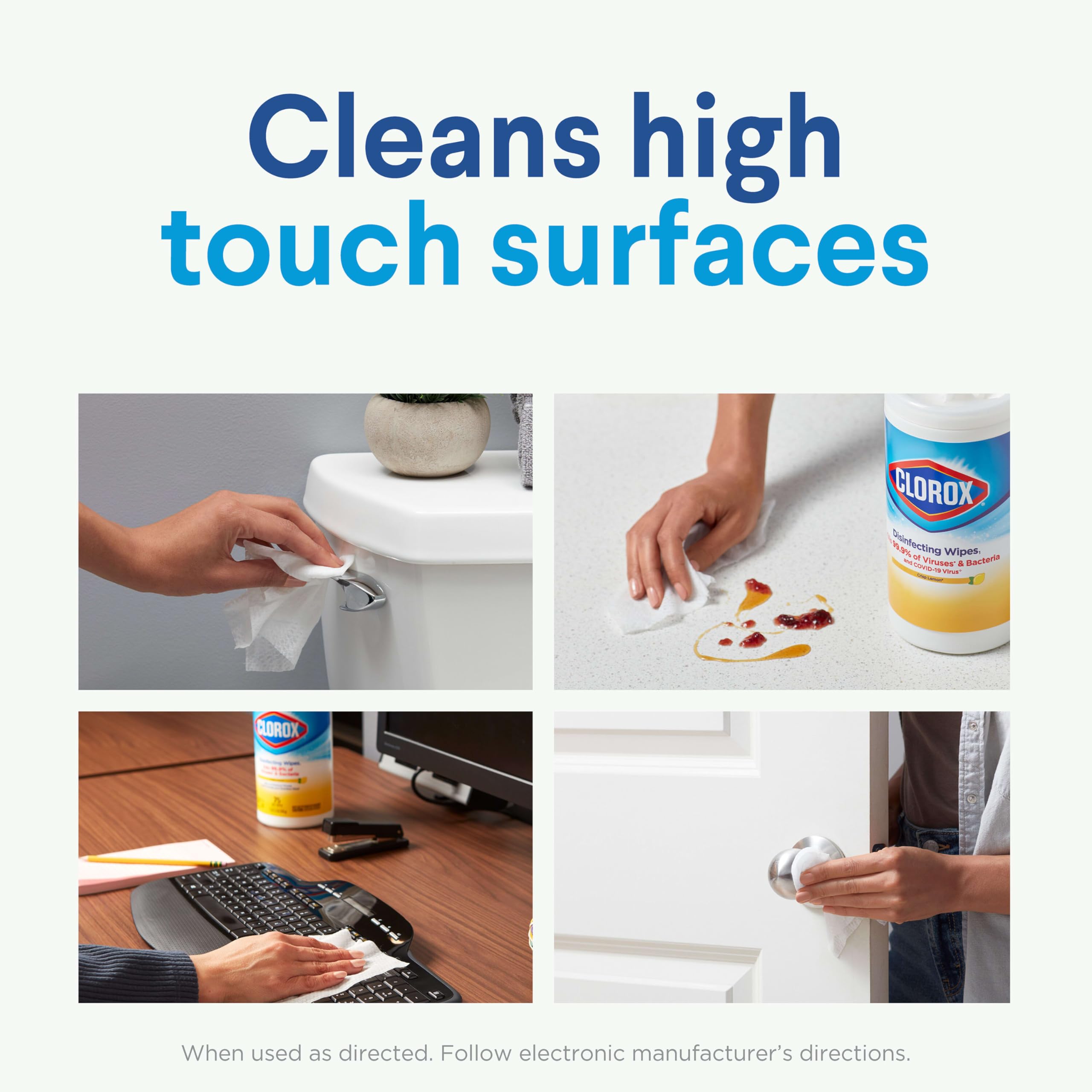 Foto 6 | Toallitas Desinfectantes Clorox Fresh Scent 35 Unidades (el Paquete Varía) - Venta Internacional.