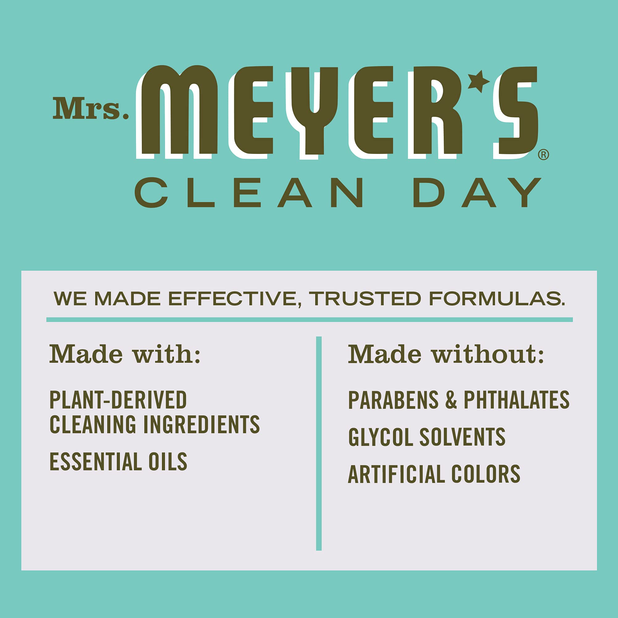 Foto 4 pulgar | Spray Limpiador Multiusos Mrs. Meyer's Clean Day Basil 500 Ml X 3 - Venta Internacional.