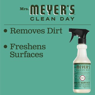Foto 4 | Spray Limpiador Multiusos Mrs. Meyer's Clean Day Basil 500 Ml X 3 - Venta Internacional.