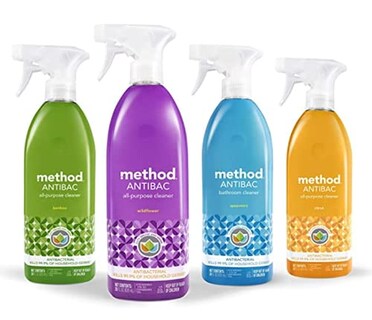 Foto 4 | Limpiador Multiusos Antibacteriano En Aerosol Method Citron 800 Ml - Venta Internacional.