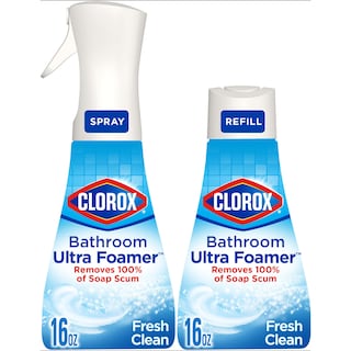 Foto 1 | Limpiador De Baño Clorox Ultra Foamer Fresh Clean 473 Ml - Venta Internacional.