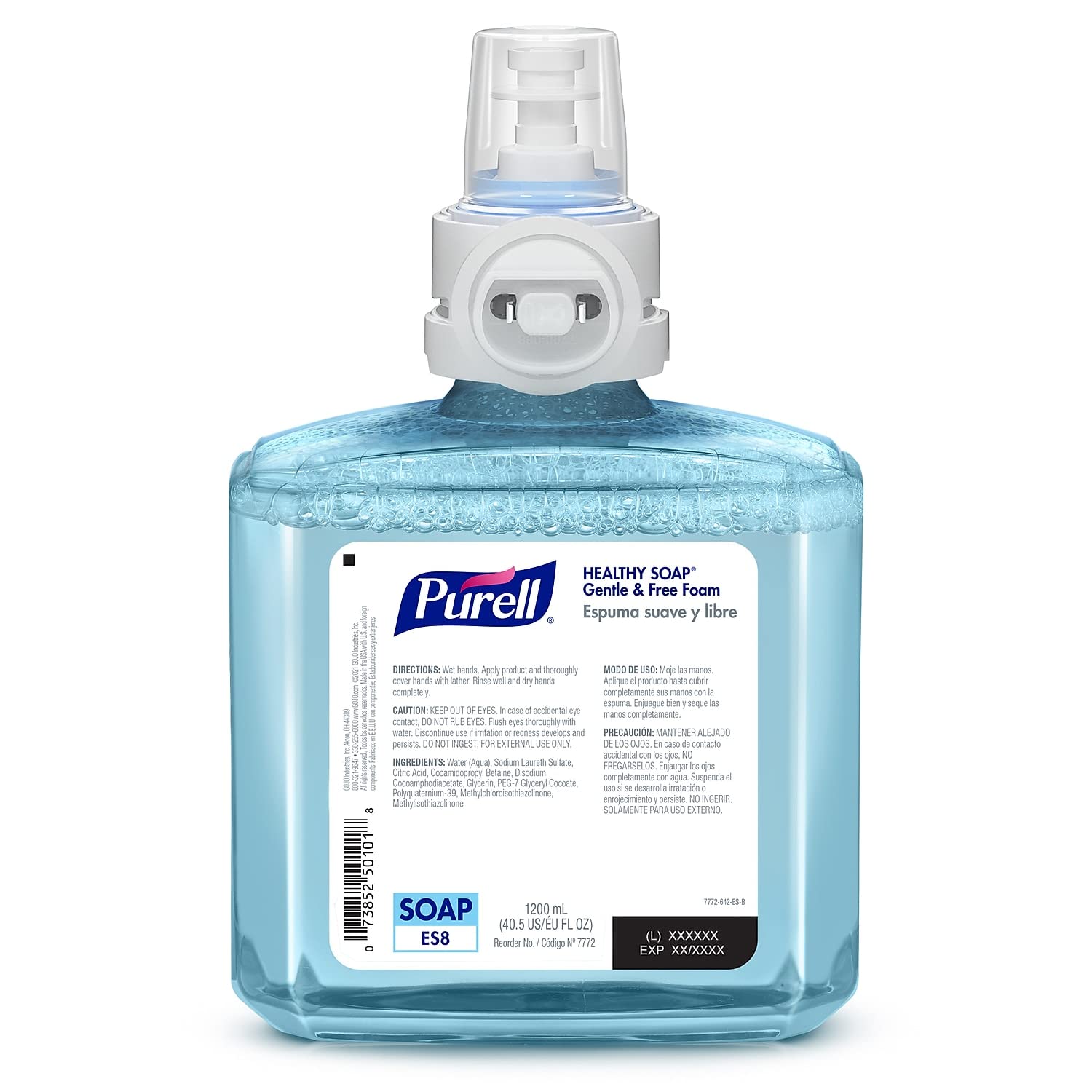 Foto 3 pulgar | Recambio De Jabón Purell Healthy Foam  Sin Fragancia  1200 Ml  Paquete De 2 - Venta Internacional.