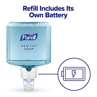 Foto 4 | Recambio De Jabón Purell Healthy Foam Sin Fragancia 1200 Ml Paquete De 2 - Venta Internacional.
