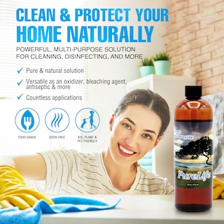 Foto 2 | Peróxido De Hidrógeno Purelife 12% Apto Para Uso Alimentario 480 Ml Con Gotero - Venta Internacional.