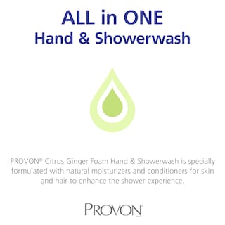 Foto 6 | Recambio De Jabón Para Manos Y Ducha Gojo Provon Citrus Ginger 1250 Ml - Venta Internacional.