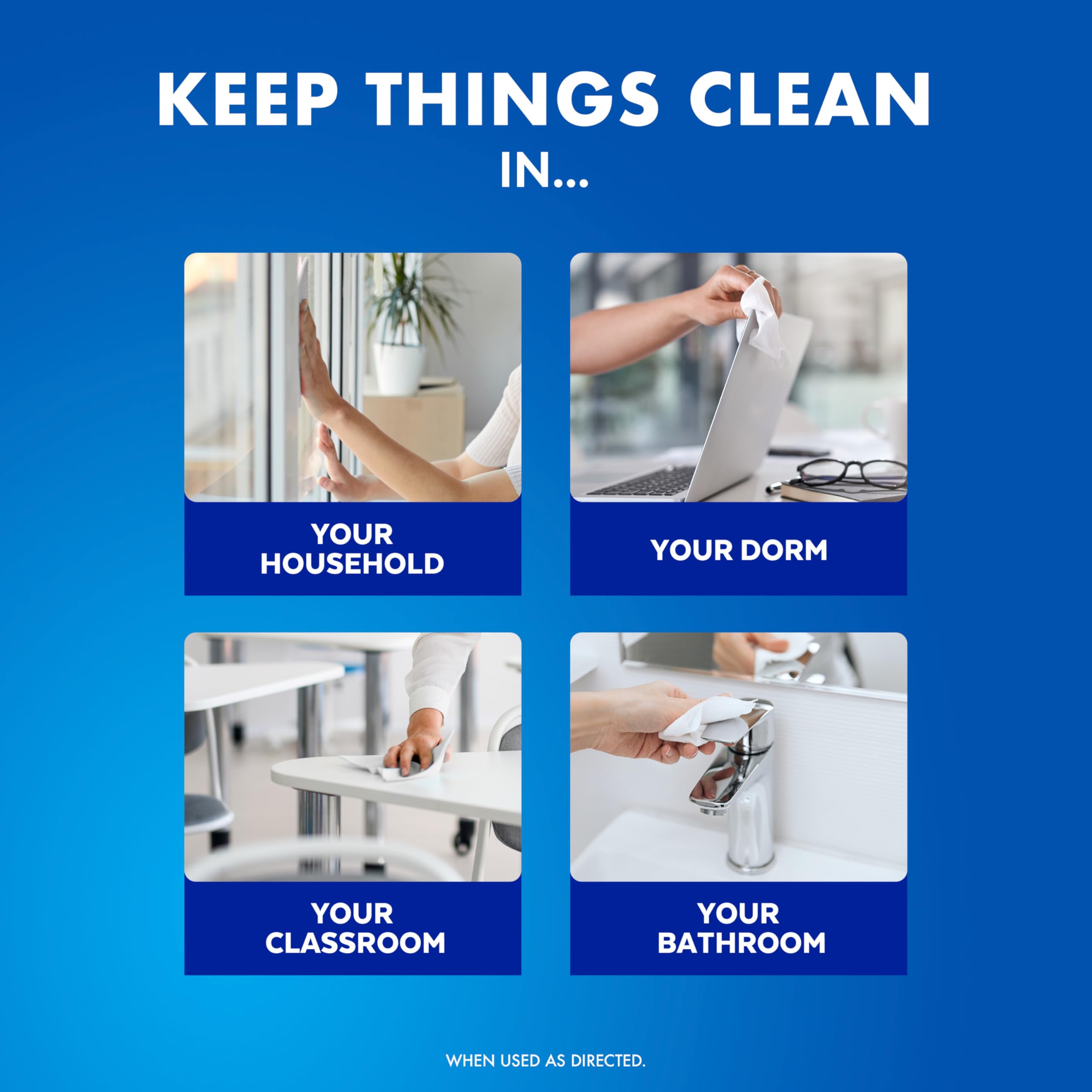 Foto 4 pulgar | Toallitas Desinfectantes Lysol Multi-surface Cleaning 240 Unidades - Venta Internacional.