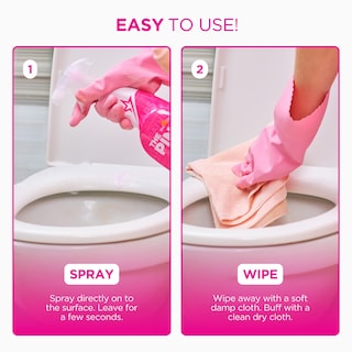 Foto 5 | Limpiador En Espuma Stardrops The Pink Stuff Miracle Bathroom 750 Ml - Venta Internacional.